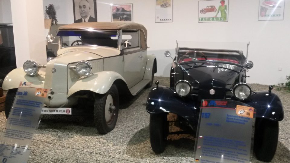 Tatra 30 a Tatra 57 zvaná také Hadimrška