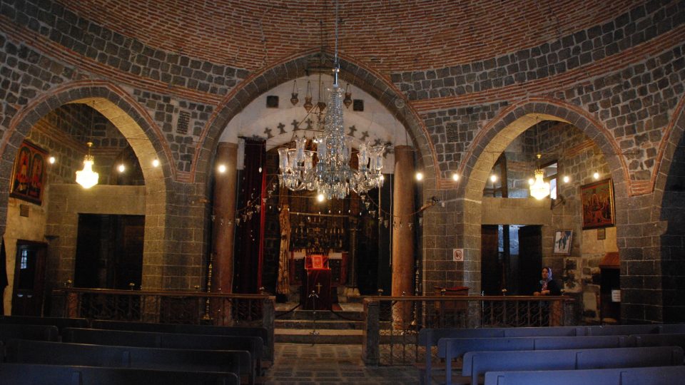 Kostel Panny Marie patřící Syrské ortodoxní církvi v kurdském Diyarbakiru