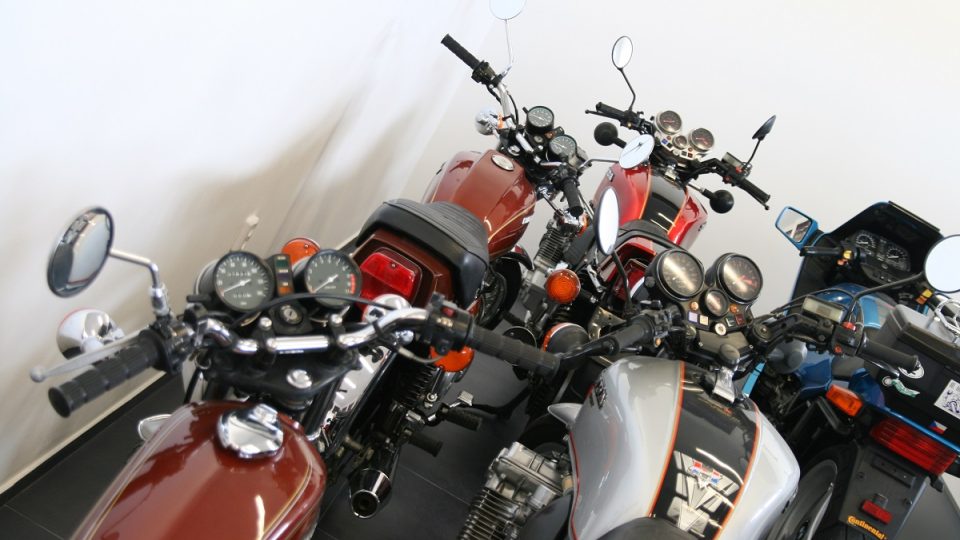 Silniční motocykly budou tvořit muzejní expozici