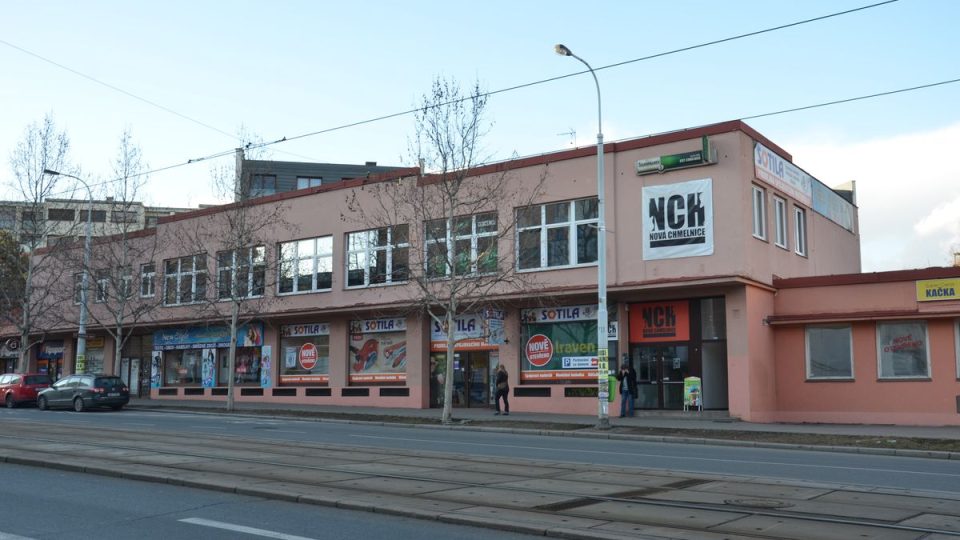 Bývalý Junior klub Na Chmelnici, nyní Nová Chmelnice