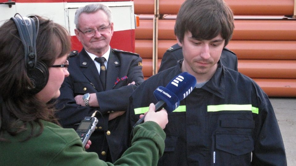 Jan Knor, hasič