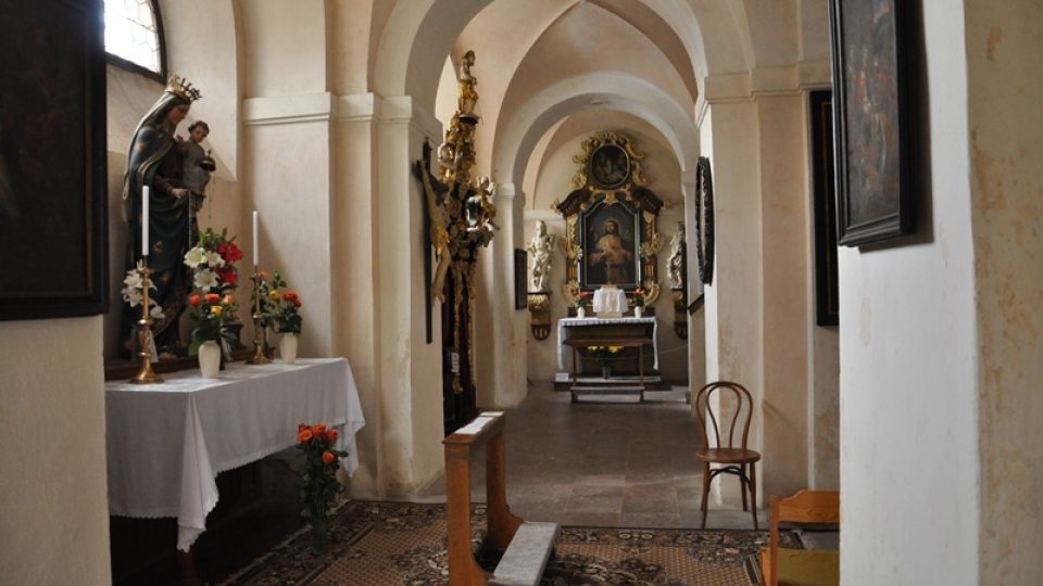 Sázavský klášter - barokní kostel sv. Prokopa