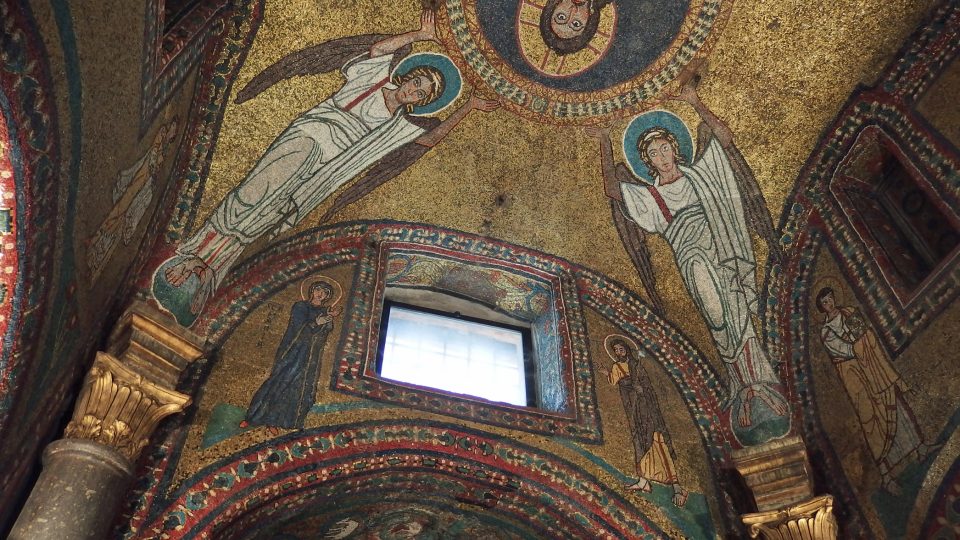 Mozaiky v Zenonově kapli sv. Praxedy v Římě