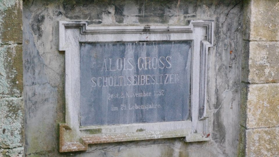 Adolf Gross - památná deska Adolf Gross - památná deska