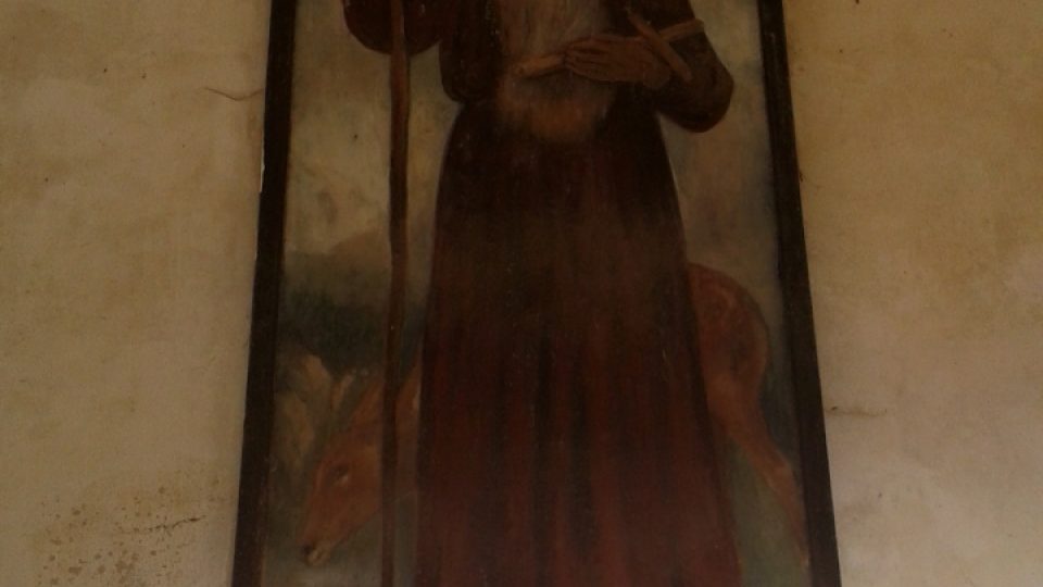 U studánky je vyobrazen sv. Ivan