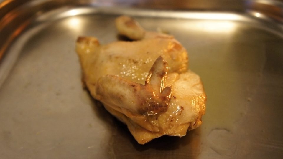 Kuřátko před pecí