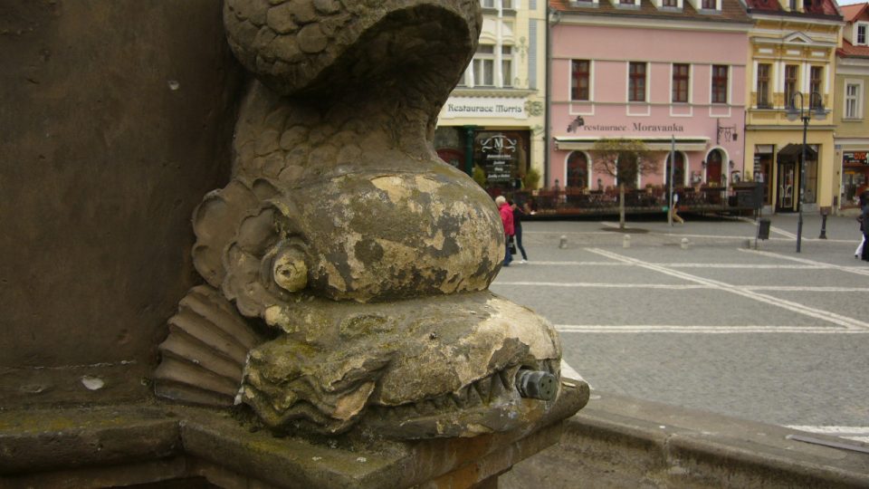 Kašna na náměstí v České Lípě