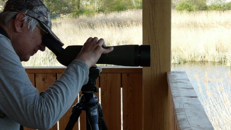 Nová ornitologická pozorovatelna u Národní přírodní památky Chropyňský rybník