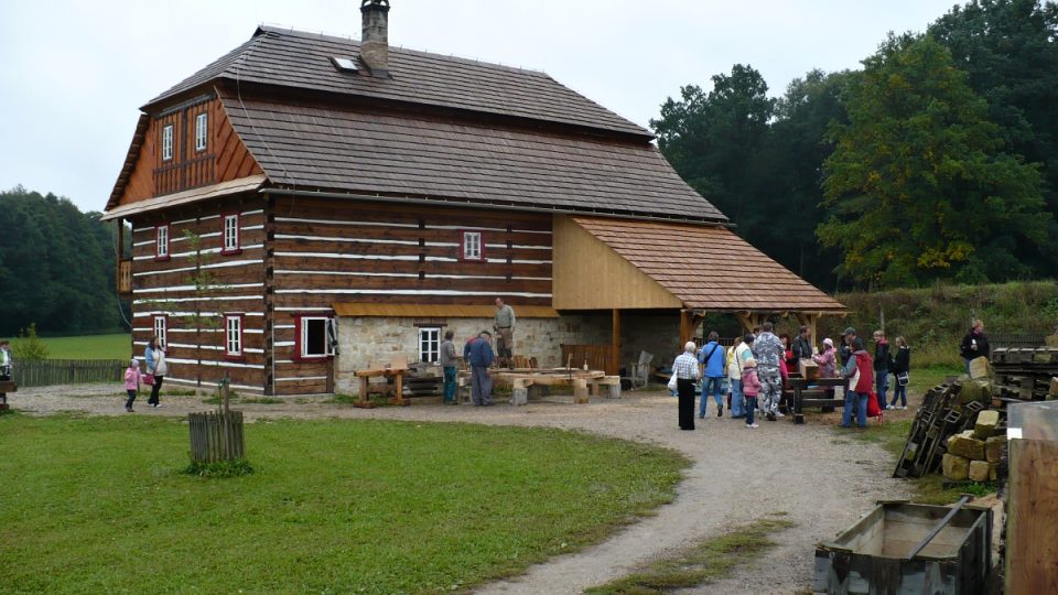 Bělečský mlýn ve skanzenu