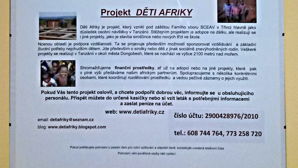 Projekt Děti Afriky