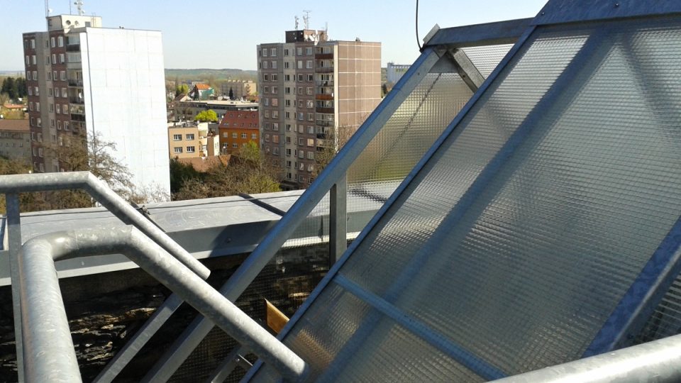 Dnes má Práchovna skleněnou odklápěcí střechu