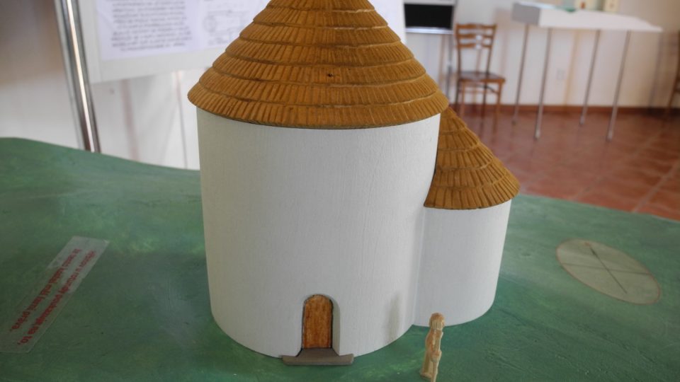 Kostel v Tasově, model
