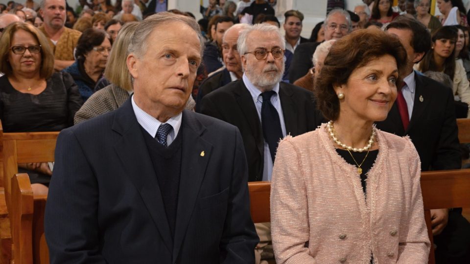 Mezi hosty byli i potomci brazilské císařské rodiny, princ Antônio de Orléans e Bragança a jeho žena, princezna Cristina