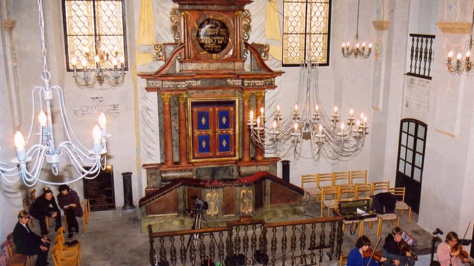 V synagoze se konají různé koncerty a výstavy