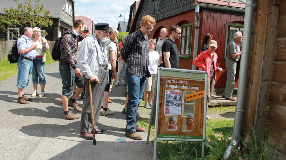 Den otevřených podstavkových domů. Rumburk - Šmilovského ulice