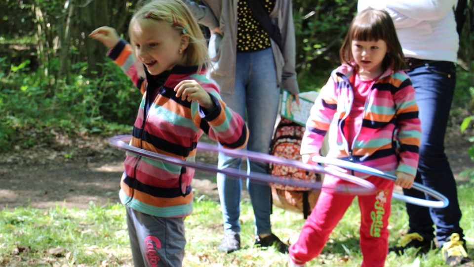 Pohádkový les. Tradiční akce pro děti v Rudolfově u Českých Budějovic