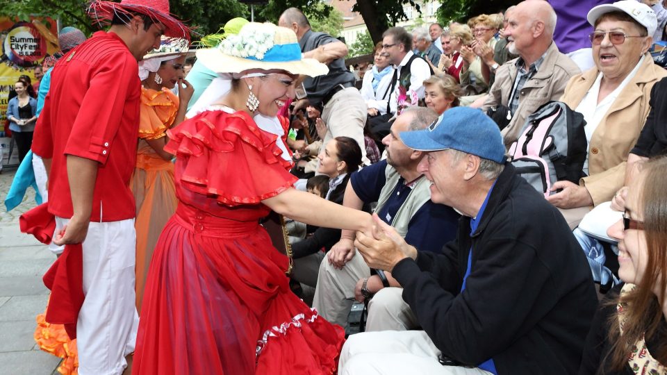 Foto z Mezinárodního folklorního festivalu CIOFF PLZEŇ