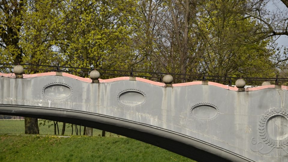 Secesní Kamenný most Františka Sandera