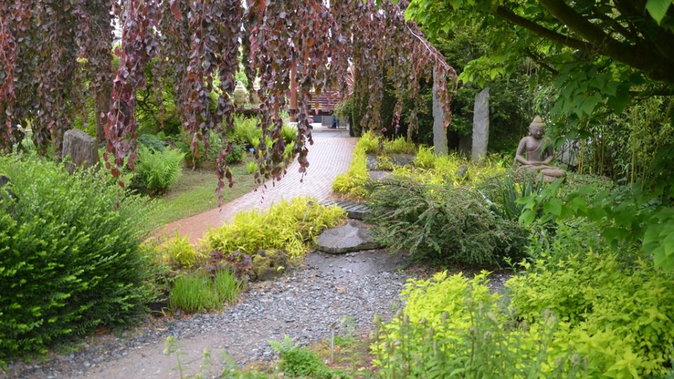 Ukázkové zahrady v holandském Appelternu