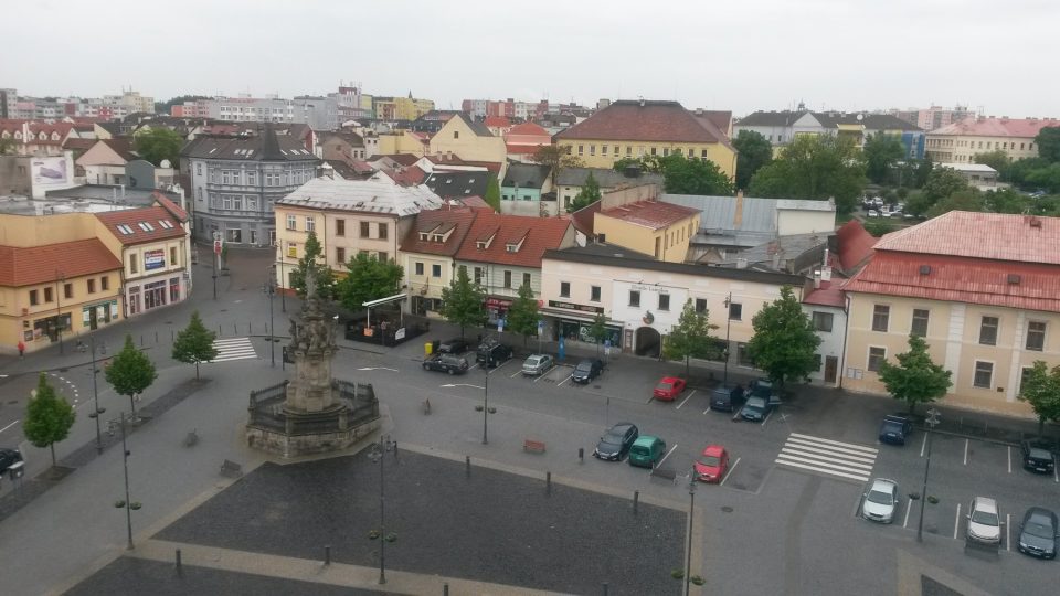 Věž kladenské radnice je veřejnosti běžně nepřístupná 