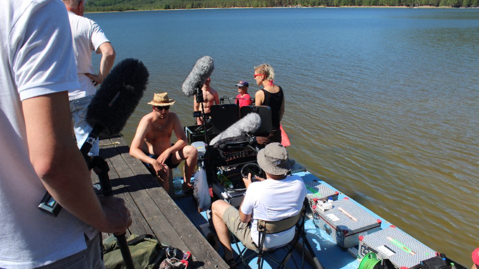 Filmaři na Máchově jezeře natáčeli film o Lídě Baarové