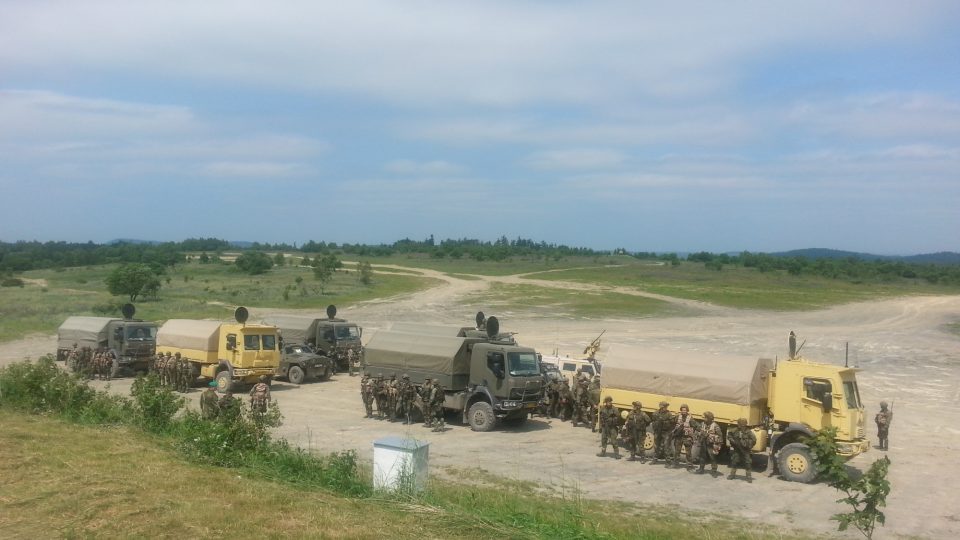 Česká a slovenská armáda se společně na Libavé připravovaly na zahraniční mise