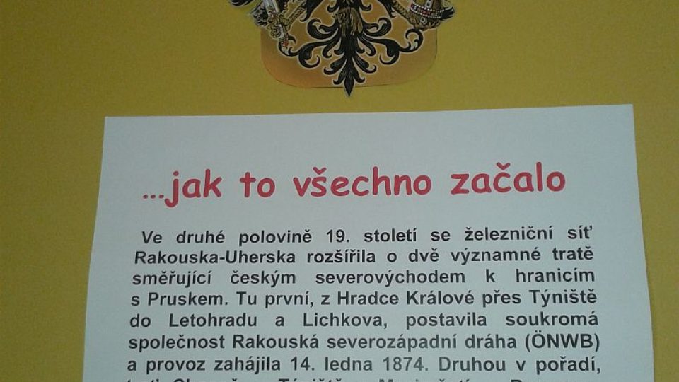 Z unikátní výstavy o historii železnice najdete v bývalé vodárenské věži v Týništi nad Orlicí