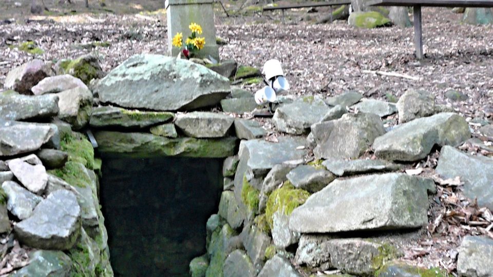 Studánka Dobrá voda na vrchu Štědrý