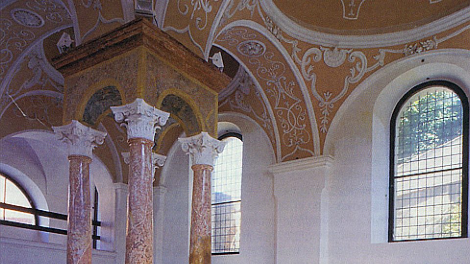 Synagoga v Mikulově před rekonstrukcí v letech 2011 - 2014