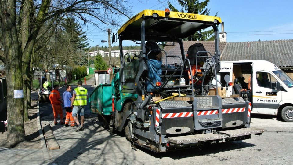 Poslední úpravy v kladenské čtvrti Podprůhon