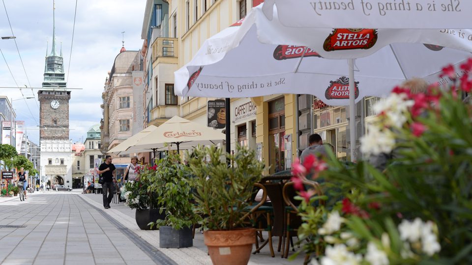 Předzahrádky dodávají třídě Míru život