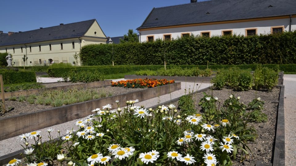 Obnovéná barokní zahrada
