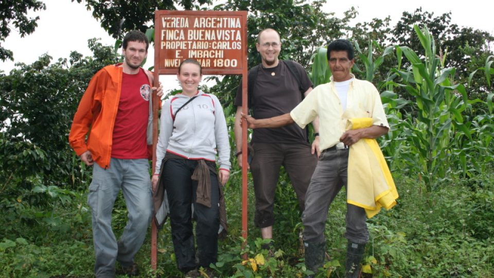 Farma Buenavista v kolumbijském regionu Huila patřící Carlosovi Imbachimu