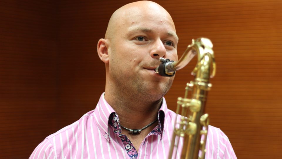Saxofonista Martin Vaverka