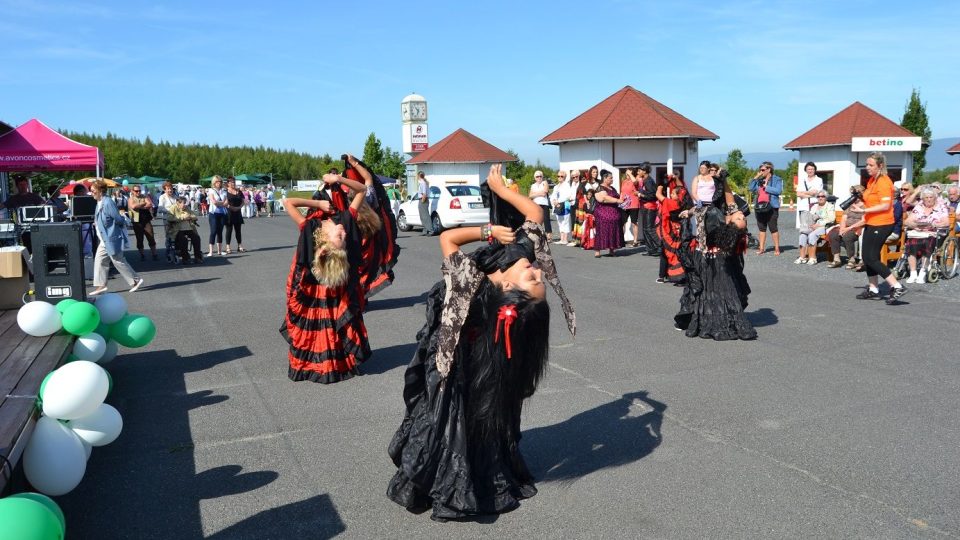 Sportovní hry seniorů v Mostě - doprovodný program