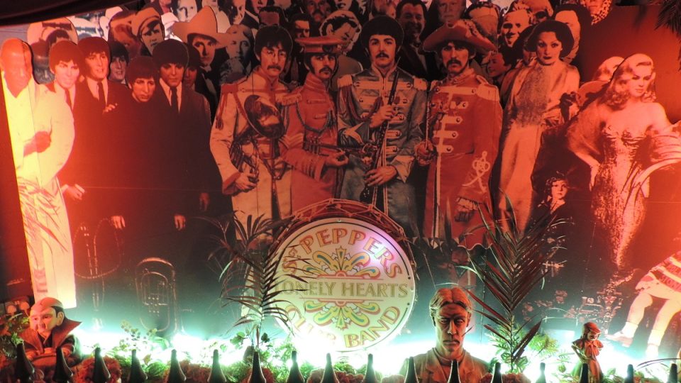 Expozice interaktivního muzea Beatles Story v anglickém Liverpoolu