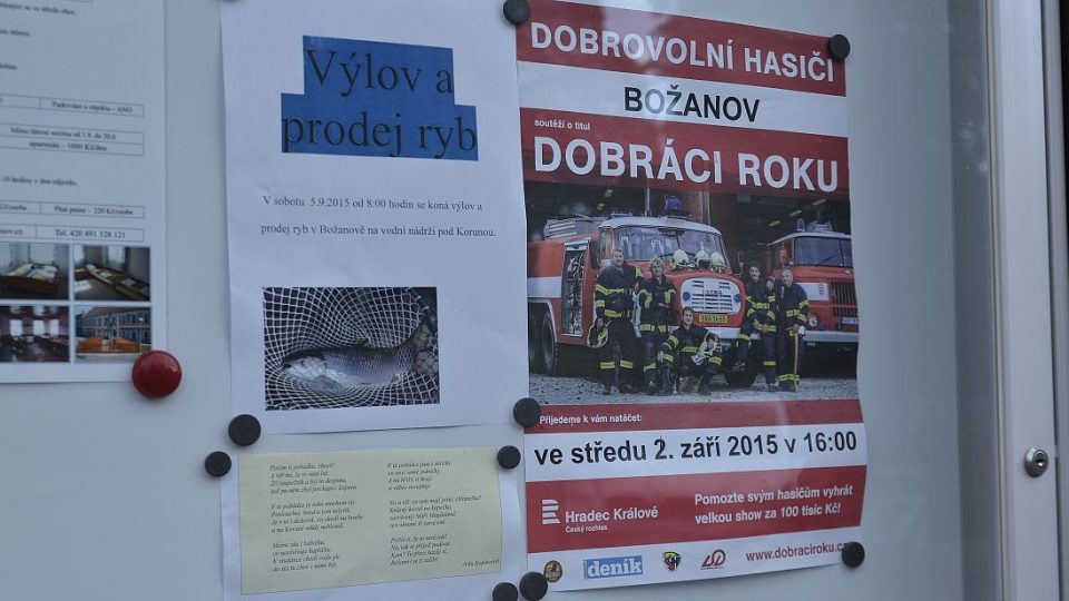 SDH je v Božanově na Broumovsku nejstarším spolkem, v současné době mu velí dvě ženy - starostka Jindra Rejchrtová a velitelka zásahu Lenka Wilkeová