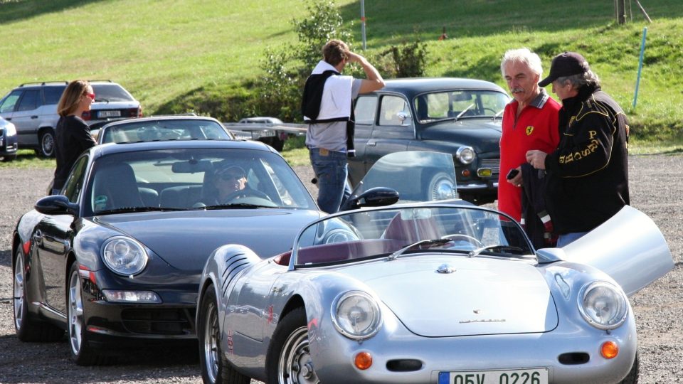 Setkání vozů Porsche v Liberci