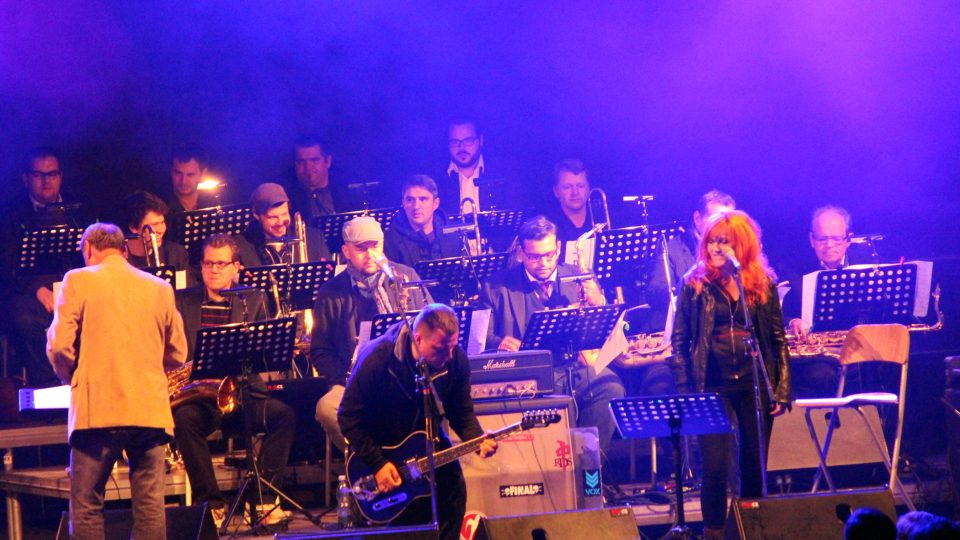 Blue Effect a Rozhlasový Bigband Gustava Broma na Korunní pevnůstce