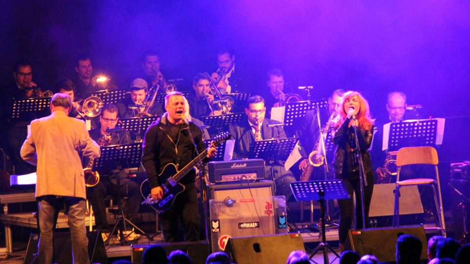 Blue Effect a Rozhlasový Bigband Gustava Broma na Korunní pevnůstce