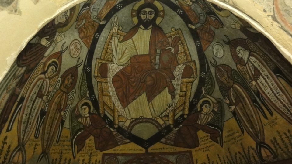 Kostel sv. Antonína s koptskými malbami ze 13. století