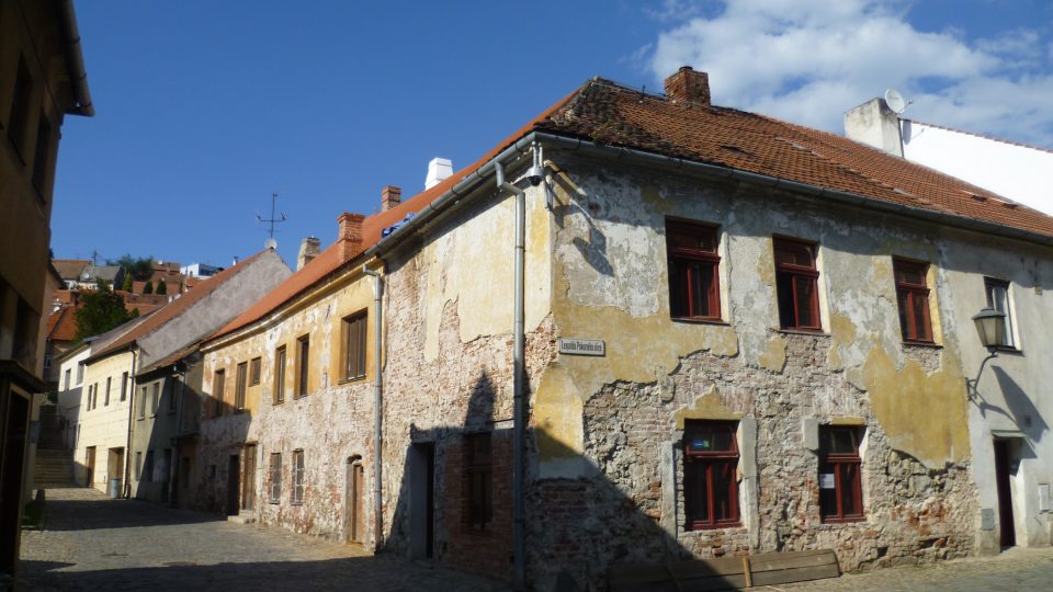 Domy v židovské čtvrti v Třebíči