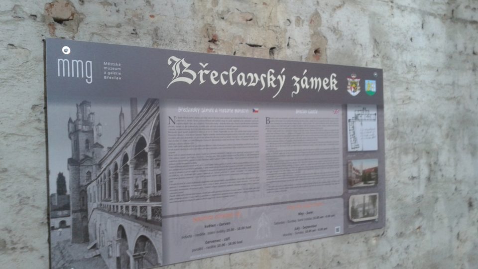 Břeclavský zámek spravuje místní městské muzeum