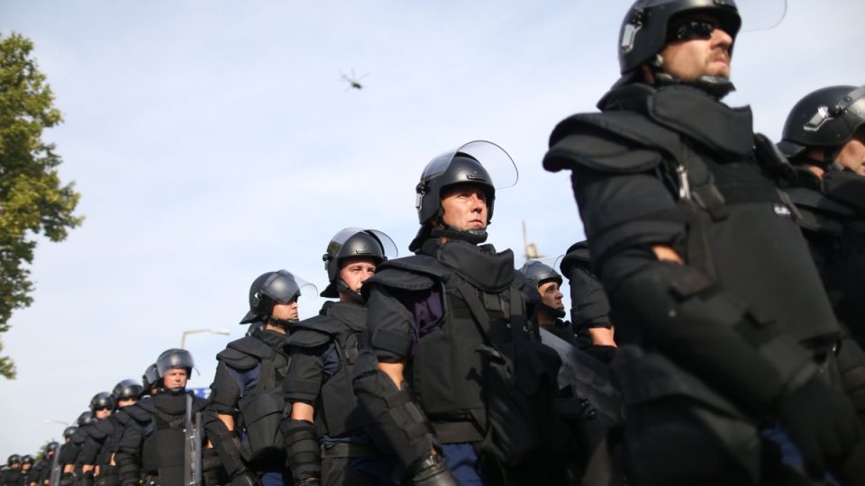 V oblasti hraničního přechodu Horgoš-Röszke zasáhla maďarská policie proti běžencům 