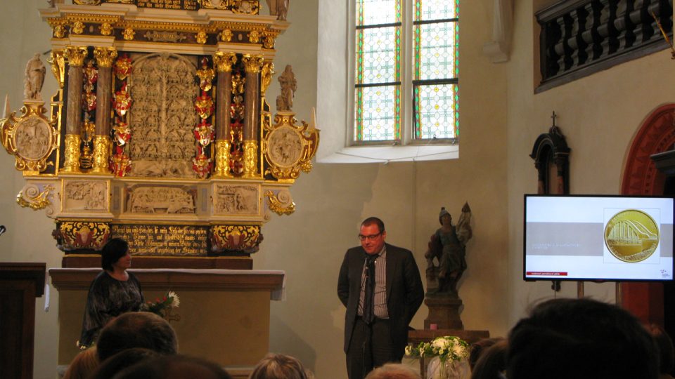 Z předávání cen Patrimonium pro futuro v kostele sv. Floriána v Ústí nad Labem – Krásném Březně 