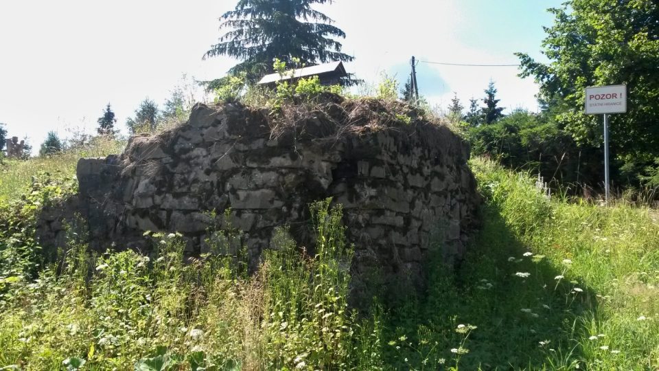 Základy původní Masarykovy chaty