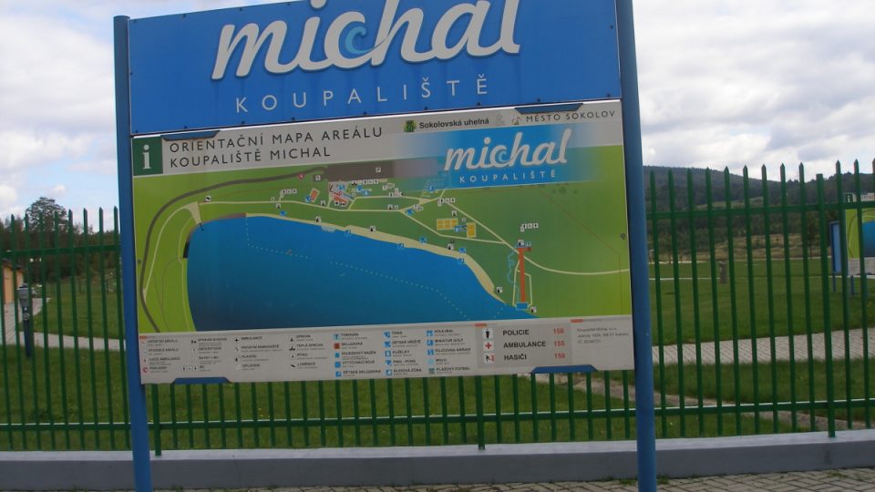 Koupaliště Michal v Sokolově