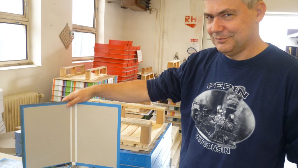 Petr Šídlo, výrobní náměstek havlíčkobrodských tiskáren