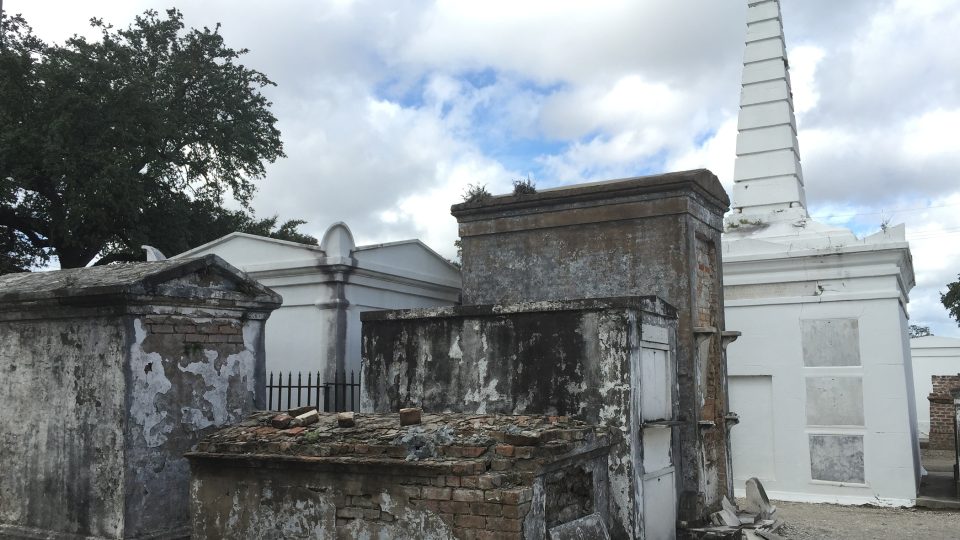 Hřbitov Sv. Ludvíka č. 1 v New Orlenas je častým cílem turistů