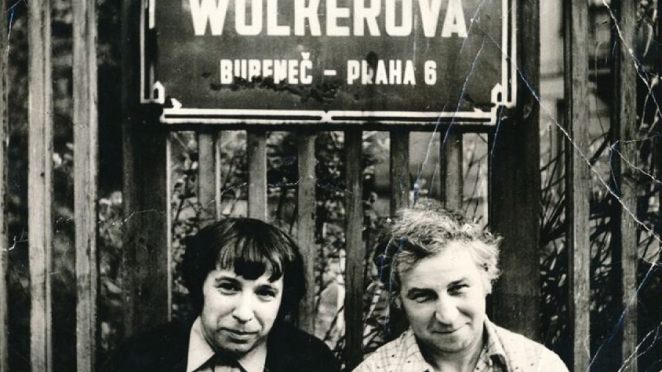 Viktor Pivovarov a Ilja Kabakov, Praha 1982